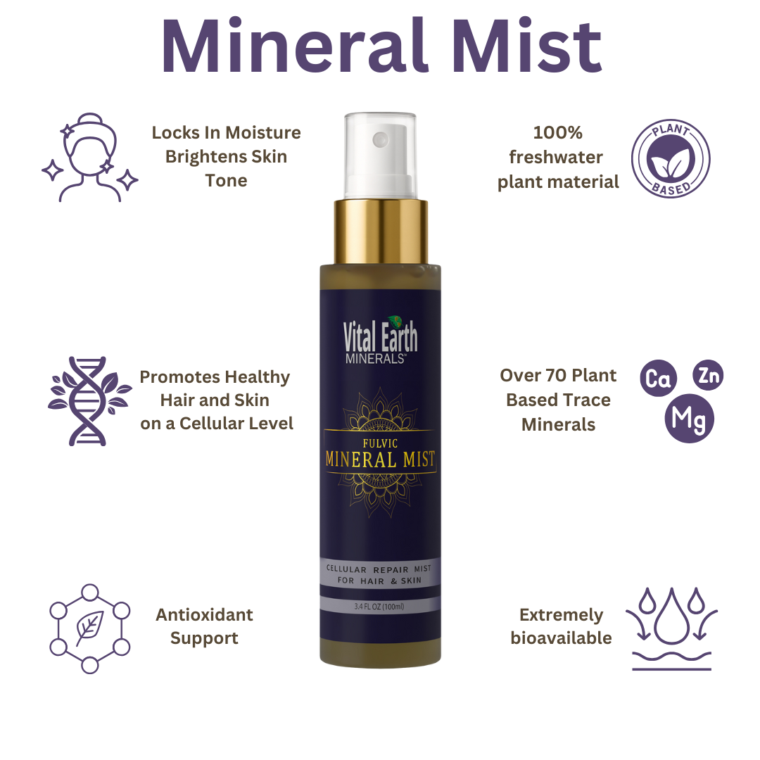 Fulvic Mineral Mist 3.4oz