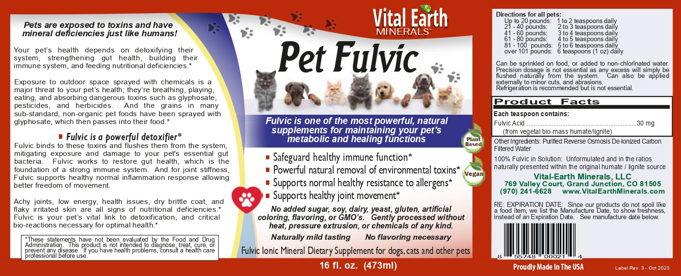 Pet Fulvic